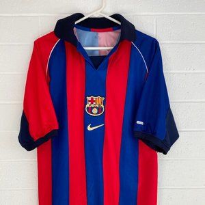 Nike Barcelona 2001-02 Home Shirt